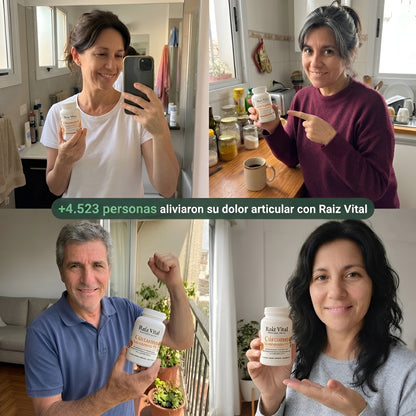Raíz Vital - Cápsulas de Triple Acción Antinflamatoria
